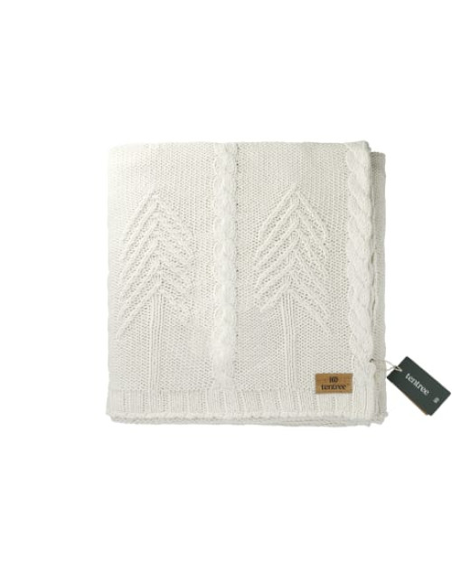 Tentree Couverture torsadée en coton biologique