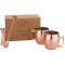 Coffret cadeau 4 en 1 tasse mule de Moscou