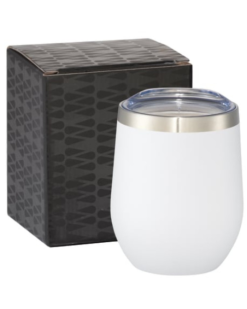 Tasse isolée Corzo Copper Vac 12oz avec boîte-cadeau