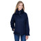 Manteau 3 en 1 pour femme Region de CORE365MC avec doublure en molleton