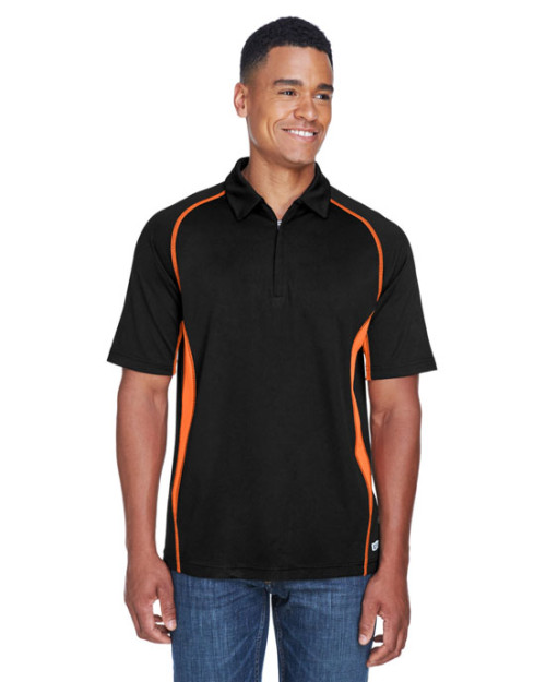 Polo performance pour homme UTK frais.logikMC Serac de North End SportMD Rouge à glissière