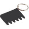Porte-clés brosse à clavier en silicone