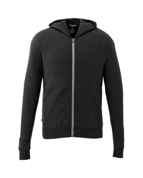 Sweat à capuche entièrement zippé en tricot Garner pour hommes