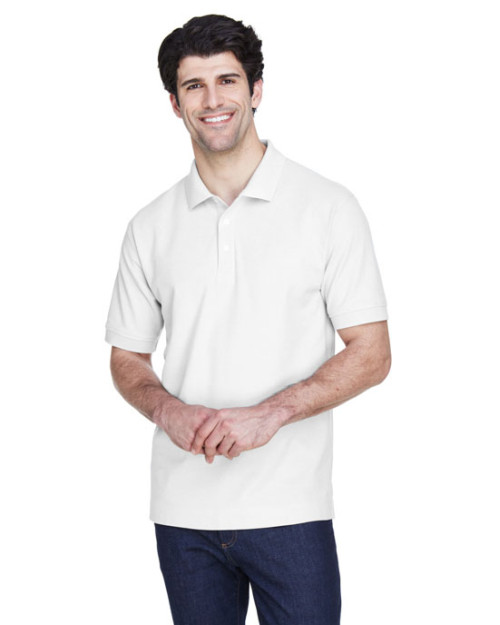 Polo pour homme à manches courtes en piqué Pima de Devon & Jones