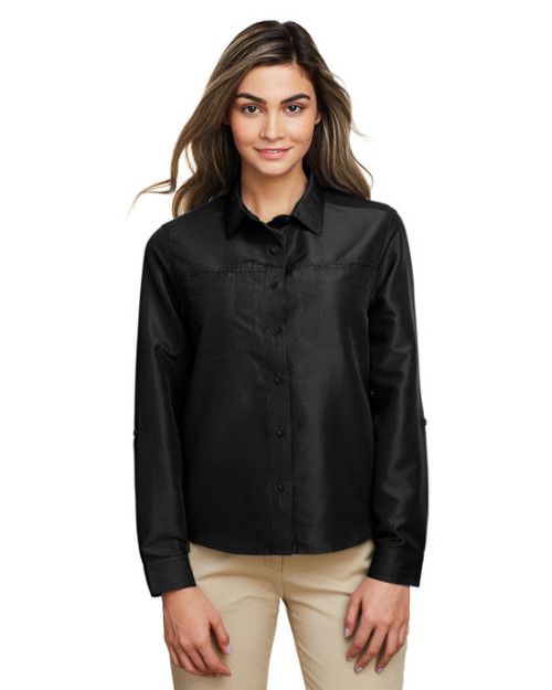 Key West - Chemise performance d'employé à manches longues pour femme